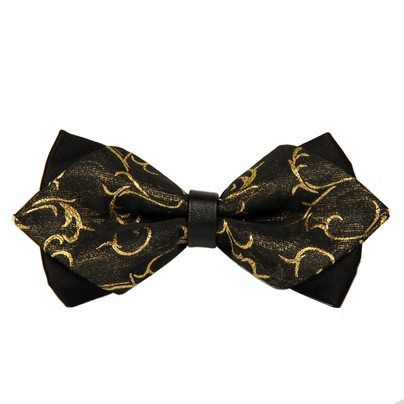 20 стильных летних мужских галстуков с золотым галстуком-бабочкой, серебристые, черные шелковые модные повседневные мужские розовые галстуки-бабочки для свадьбы