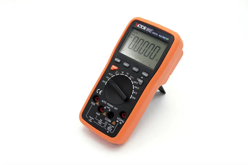 VICTOR victory multimeter VC86E 4 12 Digit Precision multimeter  frequency  capacitance  temperature with USB (5)