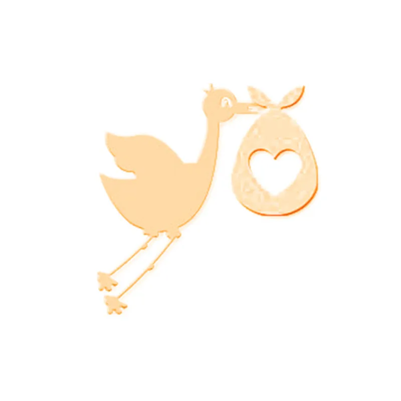 

Eastshape Bird With Heart Metal Cutting Dies Scrapbooking Spring Is Coming For Card Making Decorative Ablum Craft Dies Cuts