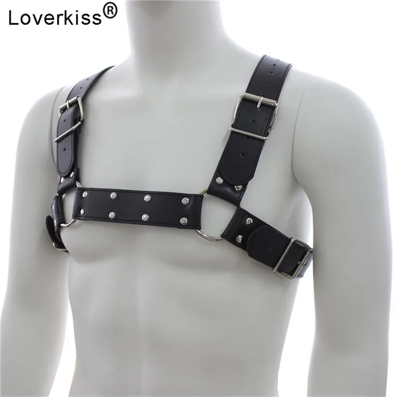 Loverkiss HUmnk Фетиш корсет раб БДСМ набор для мужчин гей искусственная кожа бондаж