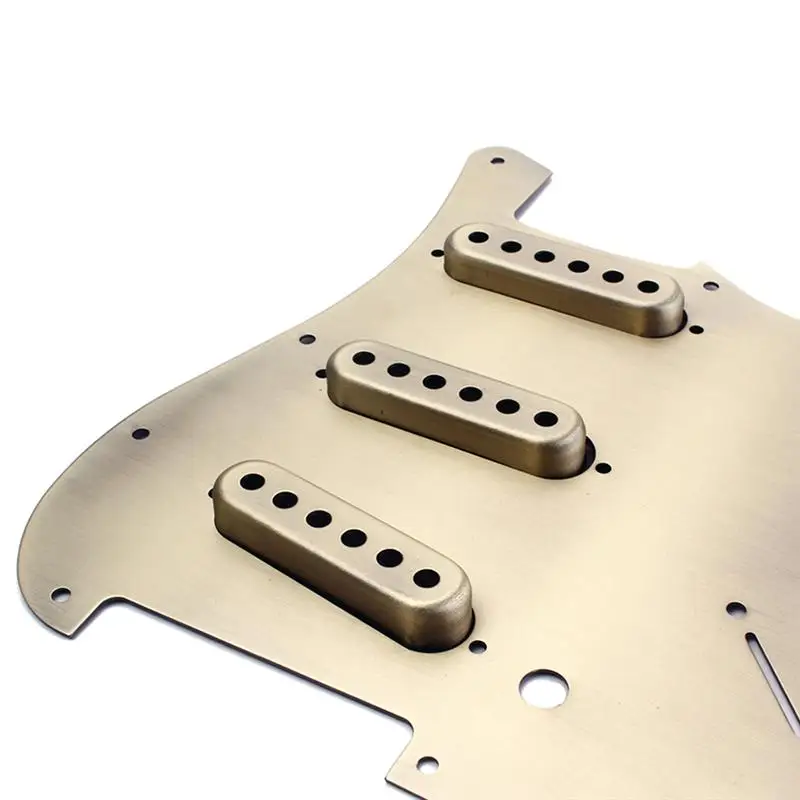 Гитара Pickguard с крышкой звукоснимателя загружен Prewired Electric 3 одна катушка для Fender