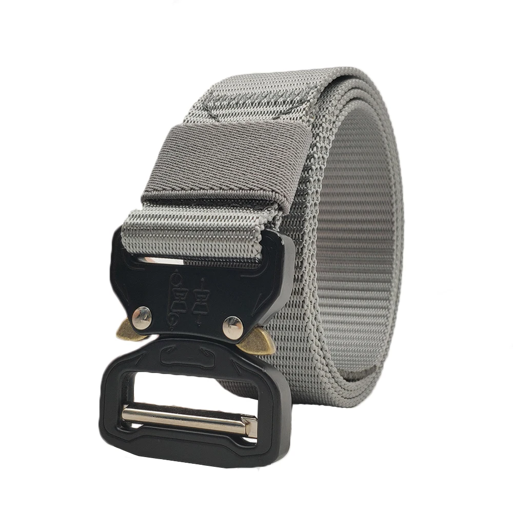 

Nylon Men Army Tactical Belt Molle Military SWAT Combat Belts Emergency Survival Waist Tactical Gear Dropship Cobra Combat Strap