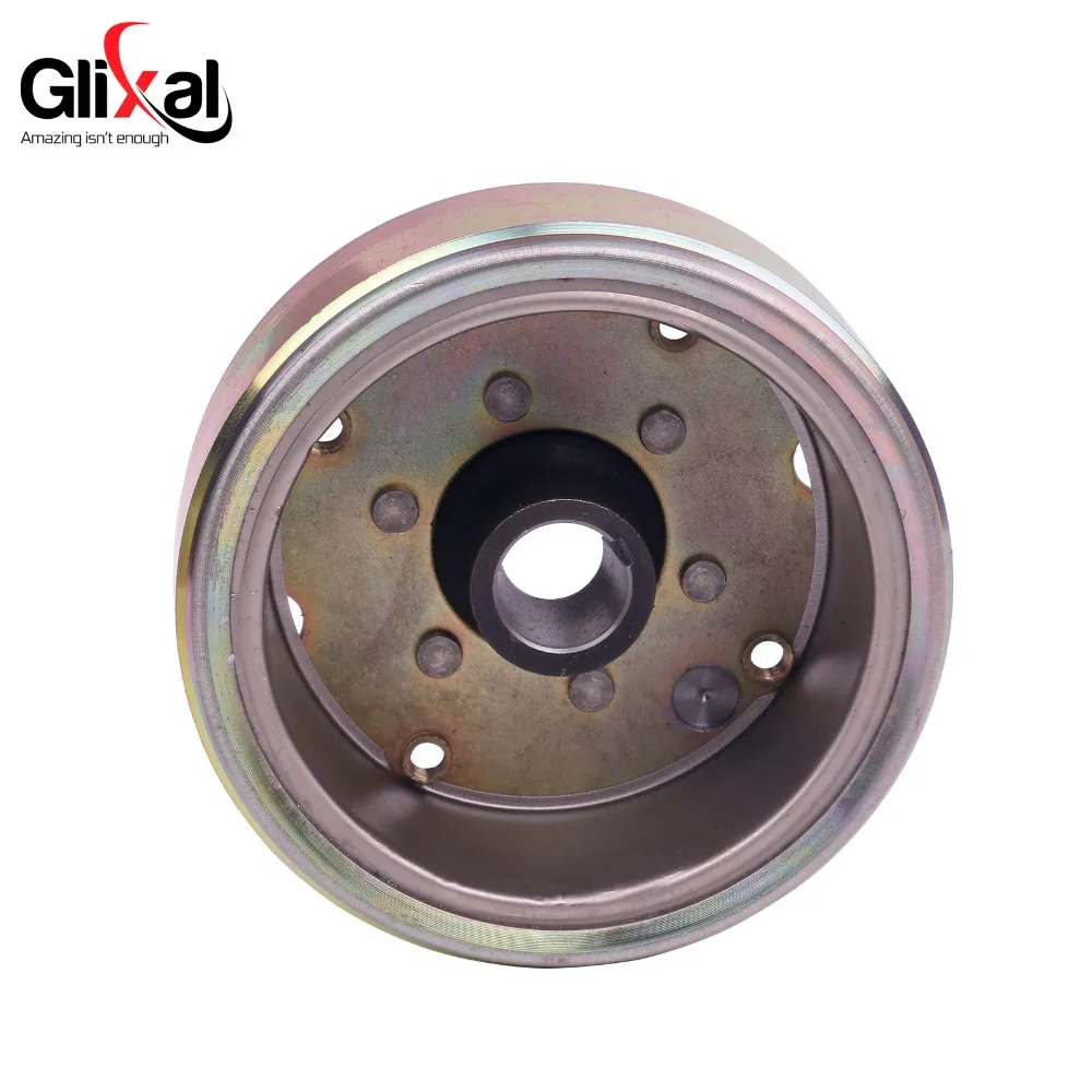 Маховой ротор Glixal GY6 125cc 150cc для 6 катушечного статора 152QMI 157QMJ скутера мопеда