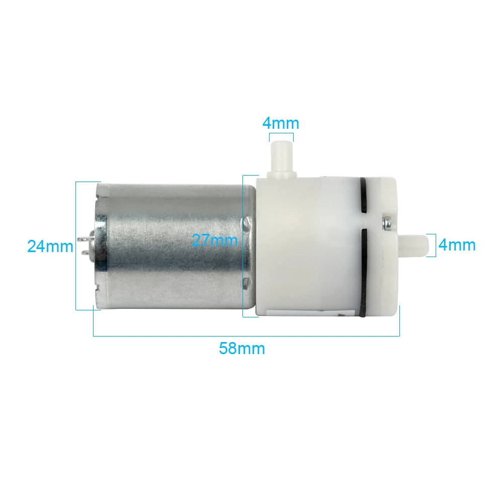 3V DC Micro 370B Air Pump Electric Vacuum Pumpe Mini Pumping Booster For Medical