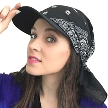 Весенне-летняя женская шапка с принтом, шарф-маска, шляпа, новинка, уличные шапки