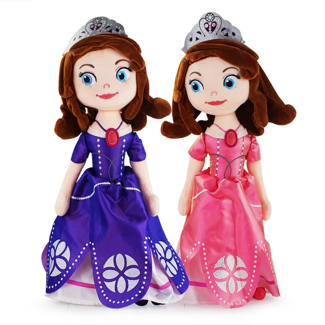 60cm Big Size Sofia the First Princess Sofia Doll Plush Toys Stuffed
