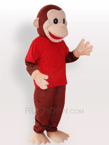 Happy Monkey Adult Funny Mascot Costume | Тематическая одежда и униформа