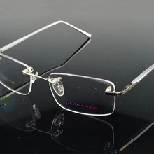 Очки, очки, новинка, без оправы, титановая оправа для очков, на заказ, оптическая близорукость и линзы для чтения+ 1+ 1,5+ 2+ до+ 8