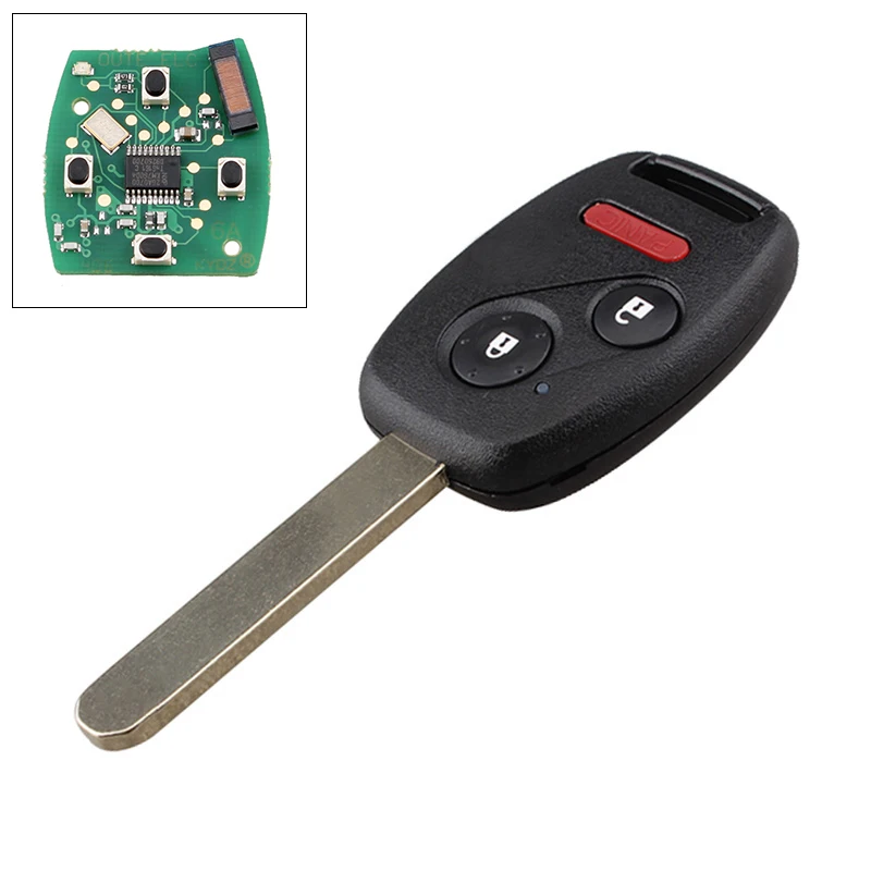 

313.8Mhz 3 Buttons Replacement Remote Car Key Fob Transmitter Clicker Alarm N5F-S0084A for Honda Civic / Mazdz Tribute