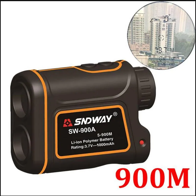 

Free Shipping Digital 900M Monocular Hunting Golf Laser Range Finder For Distance Meter Measure Telescope Equipment