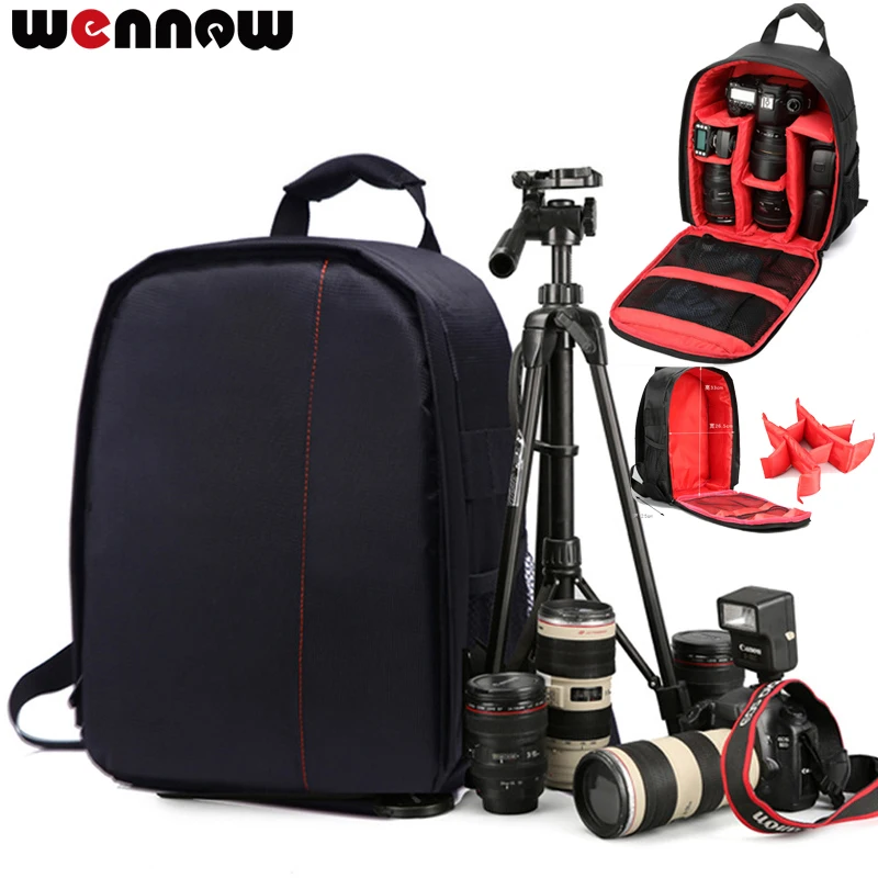 

wennew DSLR Bag photography Camera Backpack Case for Nikon COOLPIX P1000 P900s P900 Z7 Z6 D3400 D3300 D3500 D7500 D7200 D750
