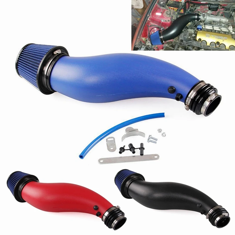 Car Air Intake Pipe With Air Filter Duct Air Inlet Tube Engine Ducting