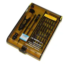 Jacining conjunto de chave de fenda magnética, conjunto de chave de fenda de precisão jk6089a 45 em 1, kit de ferramentas originais torx 100%