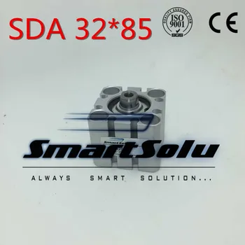 

Free Shipping High quality 32mm bore 85mm stroke double acting valve actuator cylinder pneumatic SDA32-85 compact air cylinders