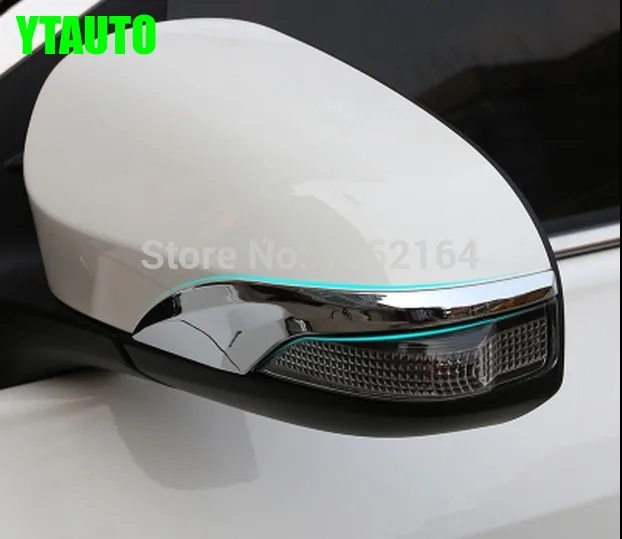 

Auto rear view mirror trim, side mirror sticker for toyota corolla 2014 2015,ABS chrome,2pcs/lot,free shipping
