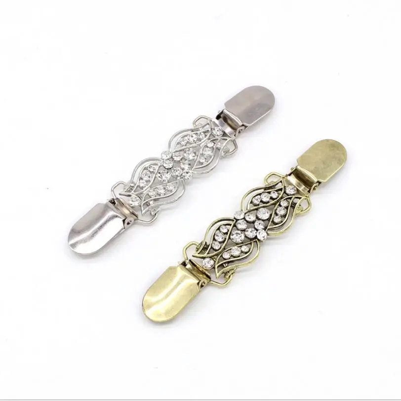 

1Pcs Retro Sweater Cardigan Clip Buckles Metal Buckle Fashion Metal Buttons For Clothing Decoration Garment Hooks