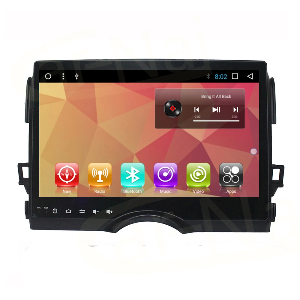 Android 7,1/8,0 Автомобильный gps для радио, навигации для Toyota Reiz Mark x 2011- стерео автомобильный мультимедийный плеер головное устройство Навигация BT Wifi