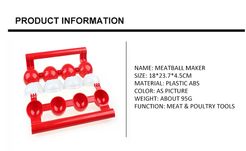 1 шт. пластиковое креативное приспособление для приготовления фрикаделек Newbie домашнее Diy мясо рыба пресс-формы шариков аппарат для изготовления фрикаделек инструмент для изготовления шариков Кухонные гаджеты