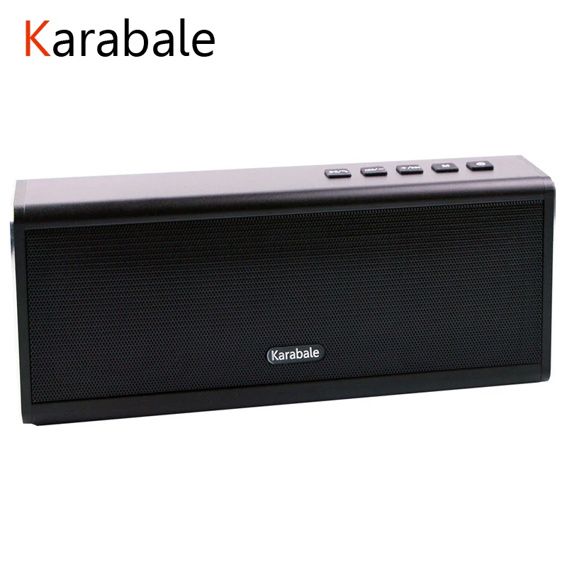 Karabale, портативный Bluetooth динамик, caixa de som, супер бас, 4400 мА/ч, внешний аккумулятор, настольный, автомобильный, HIFI динамик, бумбокс, Handfree MIC