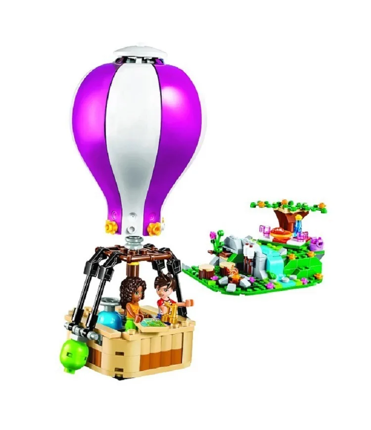 WAZ Совместимость Legoe друзья 41097 Бела 10546 260 шт. горячий воздух воздушный шар рисунок