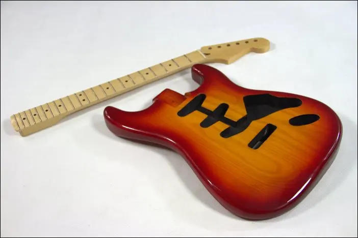 

Senior Wood Electric Guitar Kit Ash Body Canadian Maple neck