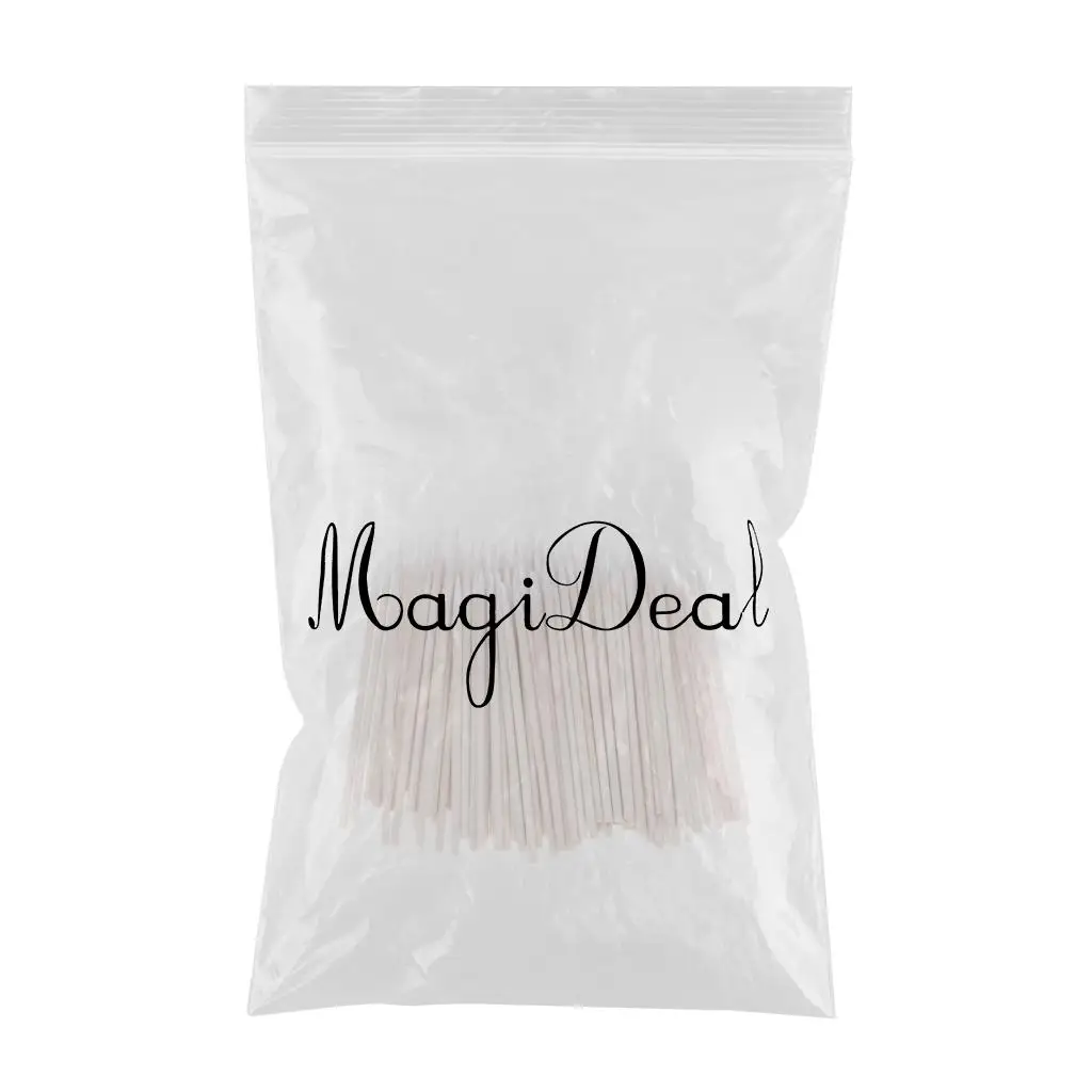 Natrual 100 Pcs Cotton Stick Clean Tool for AirPods jack iPhone Charge Port White Cotton Buds Tip Cleaning Tools