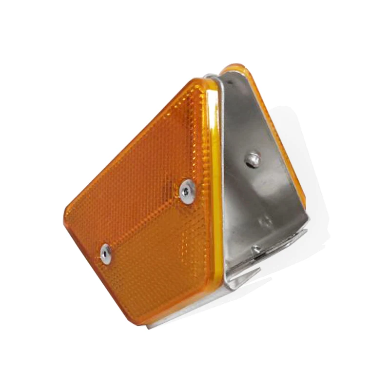 Double Face Yellow Driveway Guardrail Delineation Road Reflective Reflector