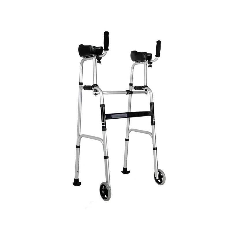 Light weight medical care adjustable elbow supports walking aids outdoor forearm walker rollator