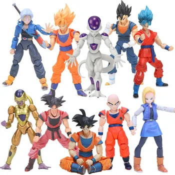 

Figurine Dragon Ball Z Figures Toys Super Saiyan Son Goku Gokou Vegetto Freeza Vegeta PVC Action Figure Collection Model Toy