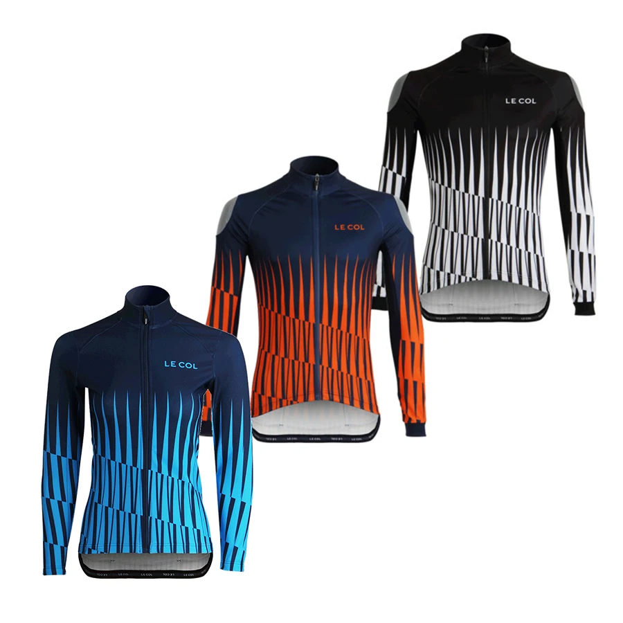 

Le Col Italia Women Cycling Jersey Donna Breathable Long Sleeves Jacket Ropa Ciclismo Bike Bicycle Clothing Climbing Sportswear