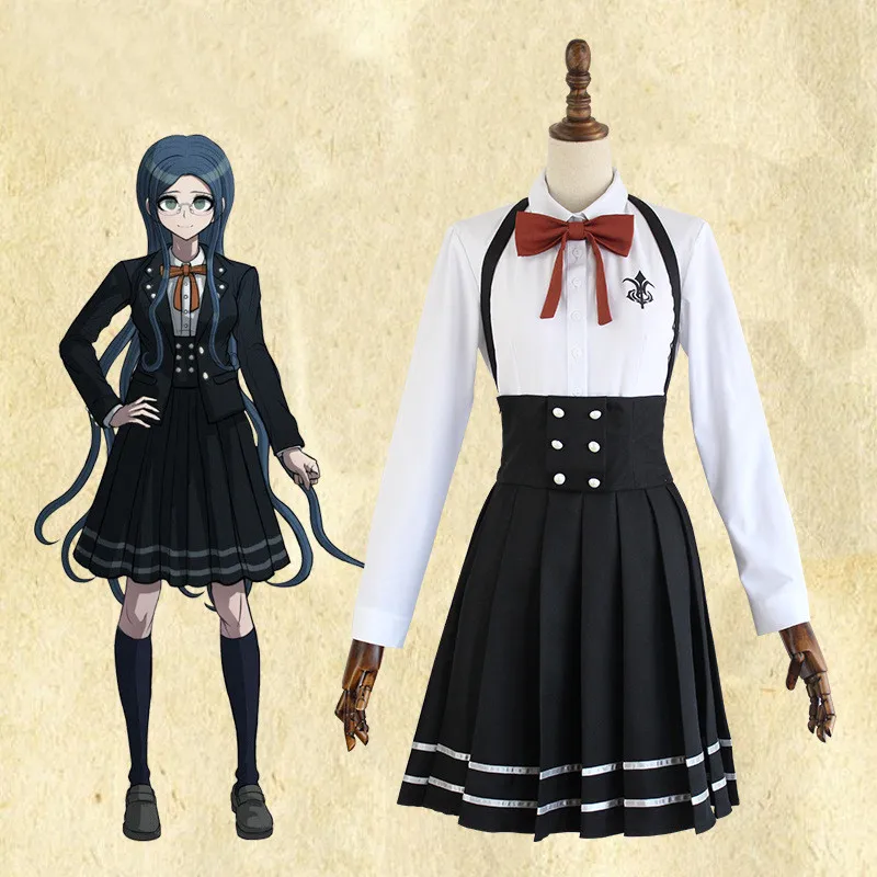 Костюм для косплея из аниме данганронпа V3 Shirogane Tsumugi| |