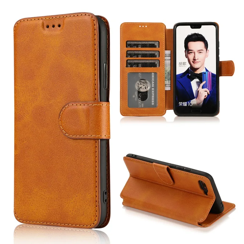 

Luxury Leather Flip Case For Honor 7C 7A Flip Case Huawei Y5 Y7 Y9 2018 Wallet Magnetic Case on for Huawei Mate 10 Lite Cover