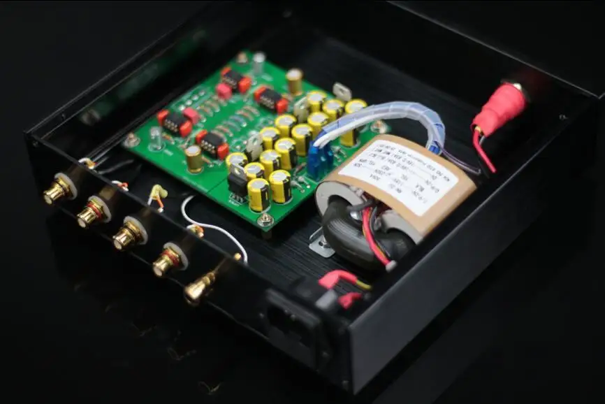 ZEROZONE(DIY KIT) MMCF10 LP фонограф мм усилитель/RIAA Phono набор предусилителя L4-14