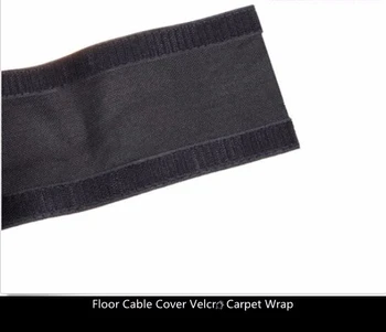 

100mm Wide Strong Floor Cable Cover hook and loop Carpet Cable Wrap