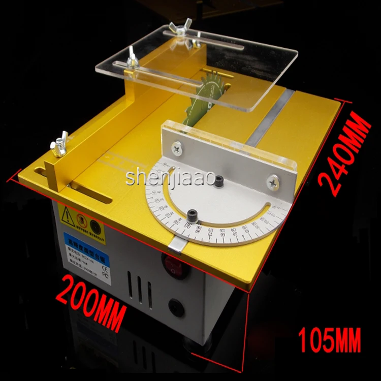 Многофункциональная мини-Настольная ручная пила, деревообрабатывающий токарный станок, шпиндель, электрическая дрель, электрическая шлифовальная машина, Полировочная модель двери, нарезная пила