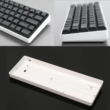 Base de teclado para jogos mecânicos, quadro de plástico protetor para teclado gh60 poker2 faceu, 60%