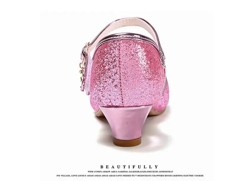 Girls high-heeled shoes-29
