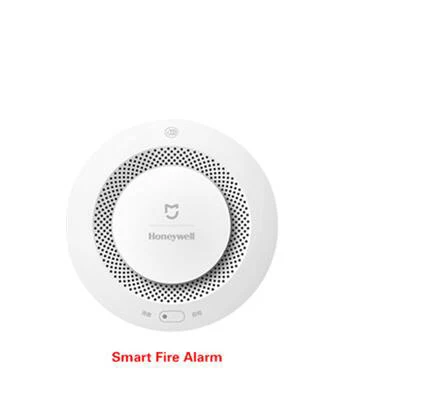 Xiaomi Mijia Honeywell детектор пожарной сигнализации звуковой визуальный датчик дыма удаленное приложение Mihome умный контроль безопасности монитор - Цвет: Alarm sensor white