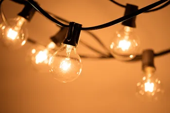 

220V G40 25 Led String Incandescent Incandescent Light String Christmas Holiday Decoration