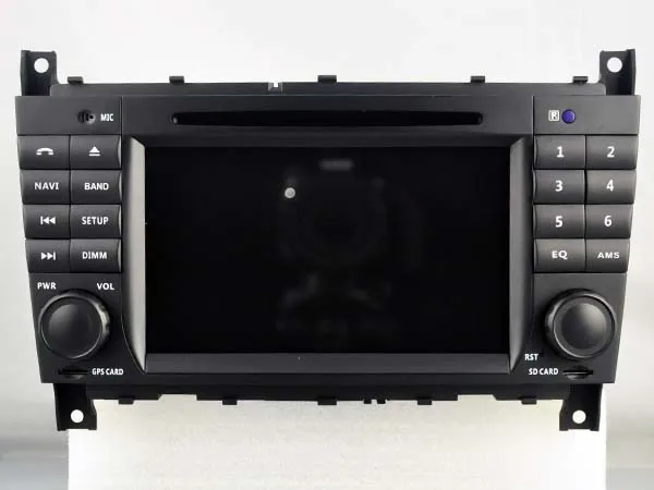 Best Navirider GPS Android 9.0 bluetooth stereo 4-Core 8-Core car DVD player for BENZ C CLASS CLC W203 G Class W467 05-07 accessories 2