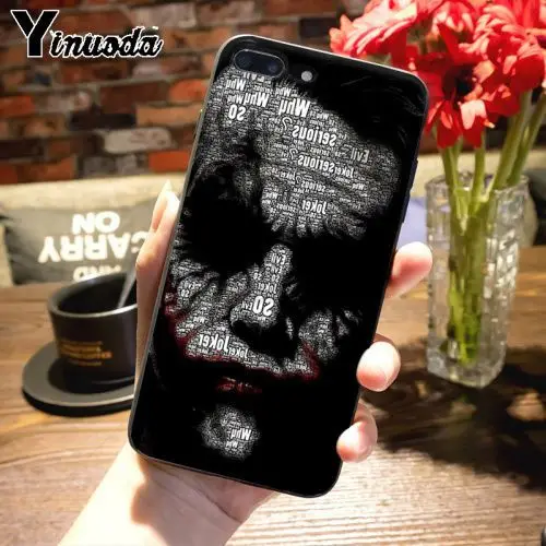 Yinuoda Joker распродажа Роскошные крутые аксессуары для телефонов Чехол для iPhone 7plus 6S 6plus 7 8 8Plus X XS XR XS MAX 5S 11 11pro max чехол