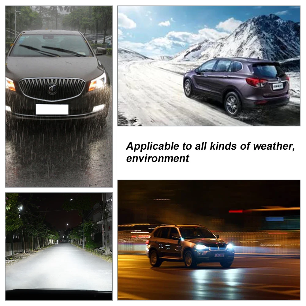AcooSun светодиодный H4 H7 Luces Para Авто 70 Вт 10000LM фар автомобиля лампы Led флип чипы H1 H11 Phares
