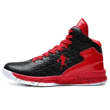 Мужские баскетбольные кроссовки Jordan с высоким берцем, амортизирующий светильник, баскетбольные кроссовки, противоскользящие дышащие спортивные кроссовки Jordan
