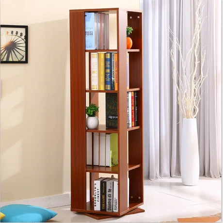 Bookcases Living Room Furniture Home Solid Wood Bookshelf Bookcases Living Room Furniture Home Solid Wood Bookshelf 360 Degree Rotate Cabinet Display Book Stand 123 40 Cm In From