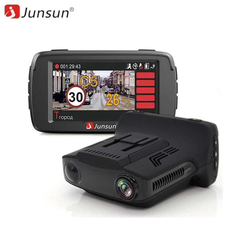 Buy Junsun Car DVR Radar Detector Camera GPS 3 in 1
