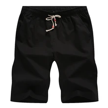 Men Casual Beach Shorts Quality Bottoms Elastic Waist Fashion Plus Size 5XL