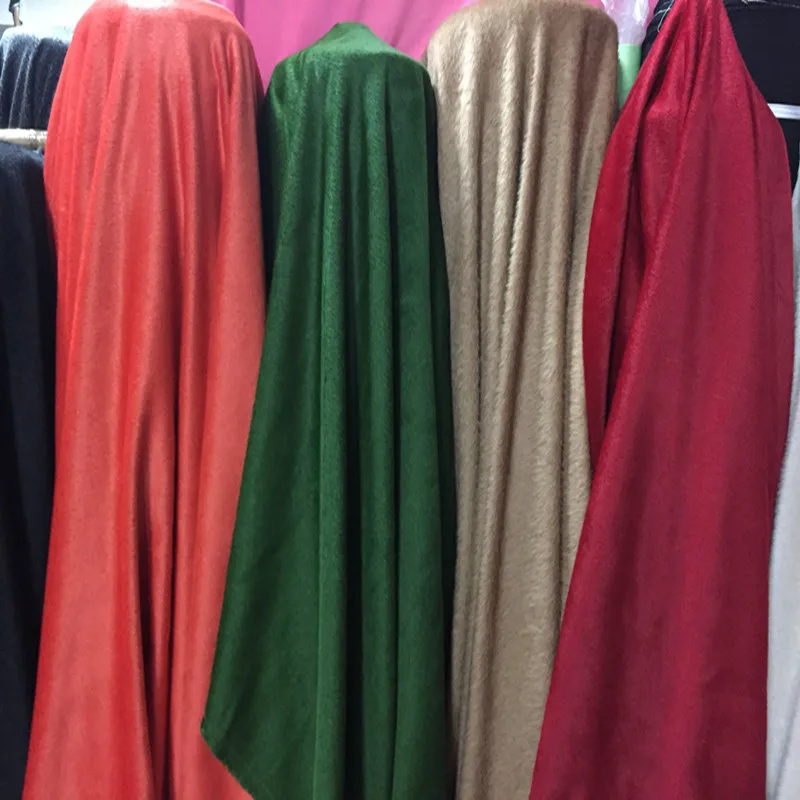 Однотонная кашемировая ткань вдоль шерстяного кашемира пальто из натуральной