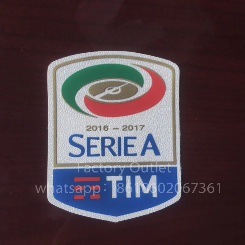 Нашивка Calcio Italia силиконовые серия патч красный coppa Italia круг Scudetto+ Италия чашки патчи - Цвет: Безникелевый белый