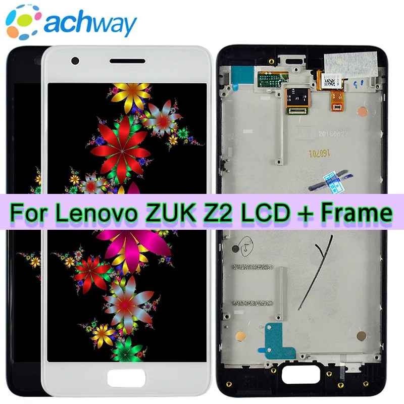 ЖК-дисплей для Lenovo ZUK Z2 5 0 дюйма с сенсорным экраном и дигитайзером в сборе