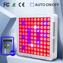 2000 Вт 100 светодиодный Светодиодный светильник с таймером для выращивания комнатных растений, полный спектр, садовая палатка, лампа для выращивания семян цветов